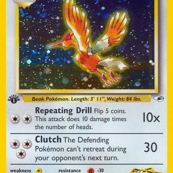 Lt. Surge’s Fearow Pokemon Kaart
