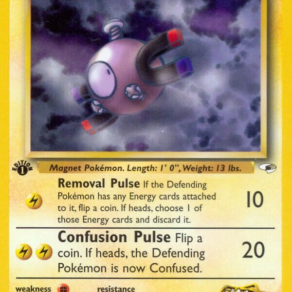 Lt. Surge’s Magnemite Pokemon Kaart