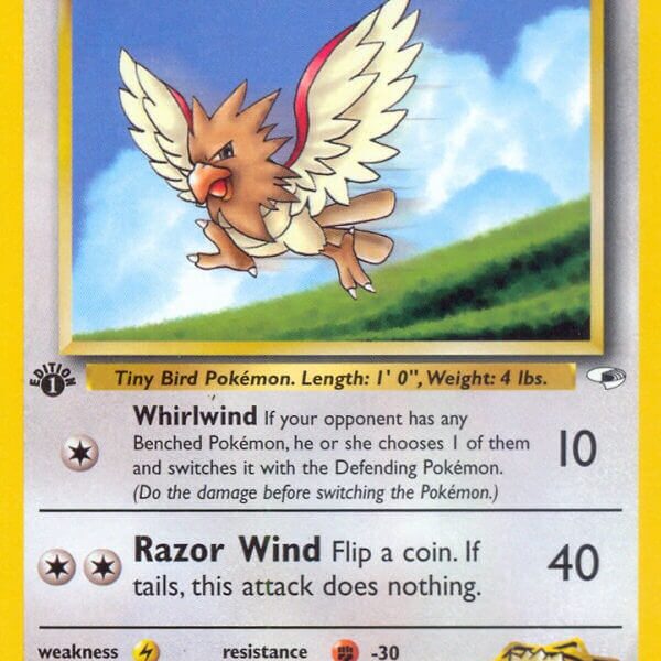 Lt. Surge’s Spearow Pokemon Kaart