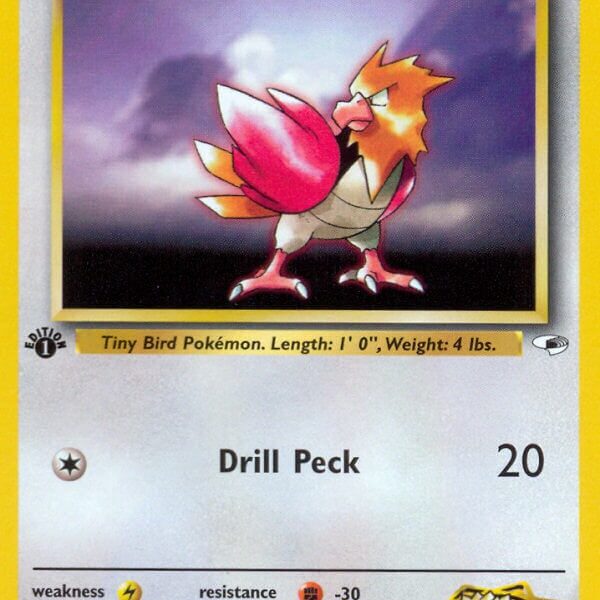 Lt. Surge’s Spearow Pokemon Kaart