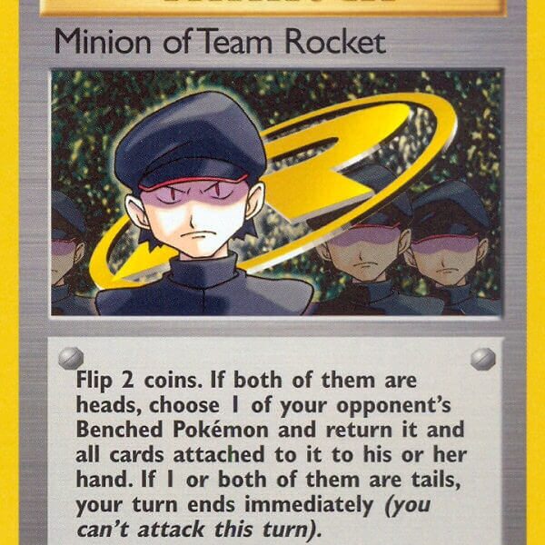 Minion of Team Rocket Pokemon Kaart