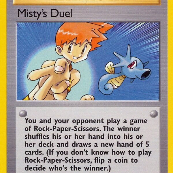 Misty’s Duel Pokemon Kaart