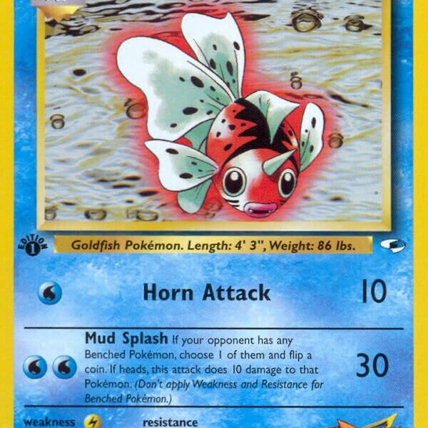 Misty’s Seaking Pokemon Kaart