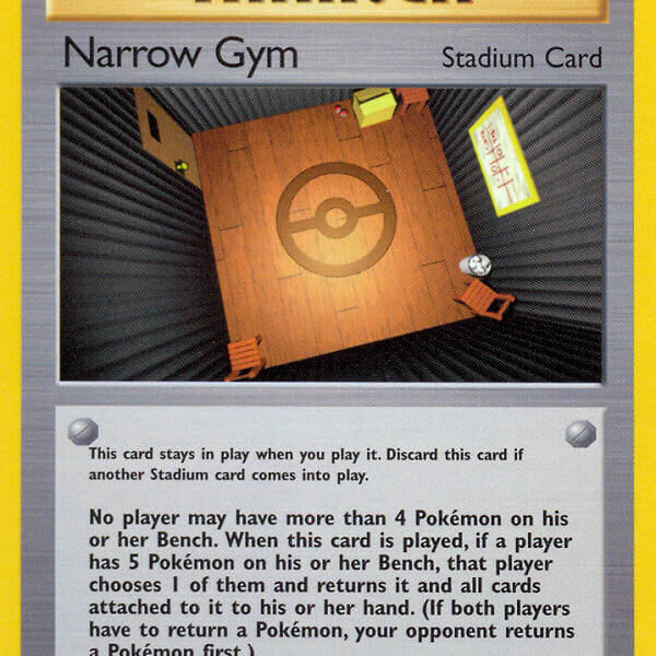 Narrow Gym Pokemon Kaart