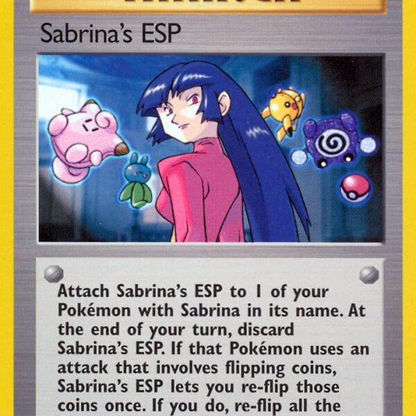Sabrina’s ESP Pokemon Kaart