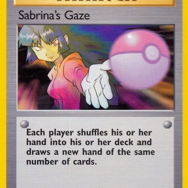 Sabrina’s Gaze Pokemon Kaart