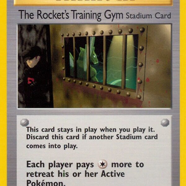 The Rocket’s Training Gym Pokemon Kaart