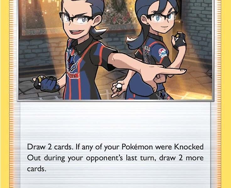 Gym Trainer Pokemon Kaart