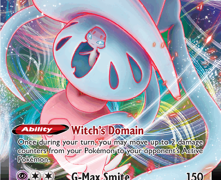 Hatterene VMAX Pokemon Kaart