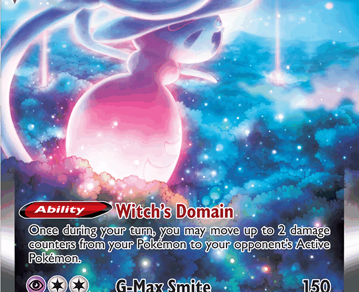 Hatterene VMAX Pokemon Kaart