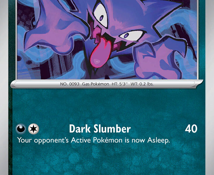 Haunter Pokemon Kaart