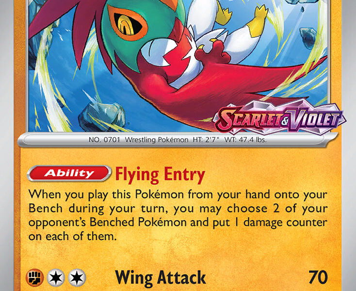 Hawlucha Pokemon Kaart