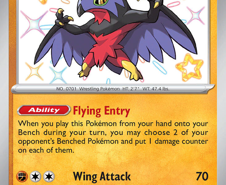 Hawlucha Pokemon Kaart