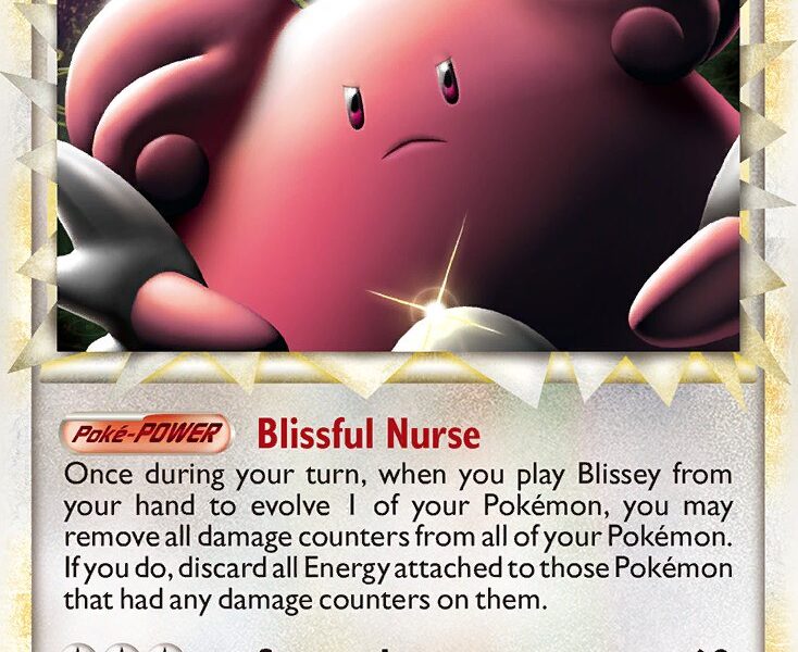Blissey Pokemon Kaart
