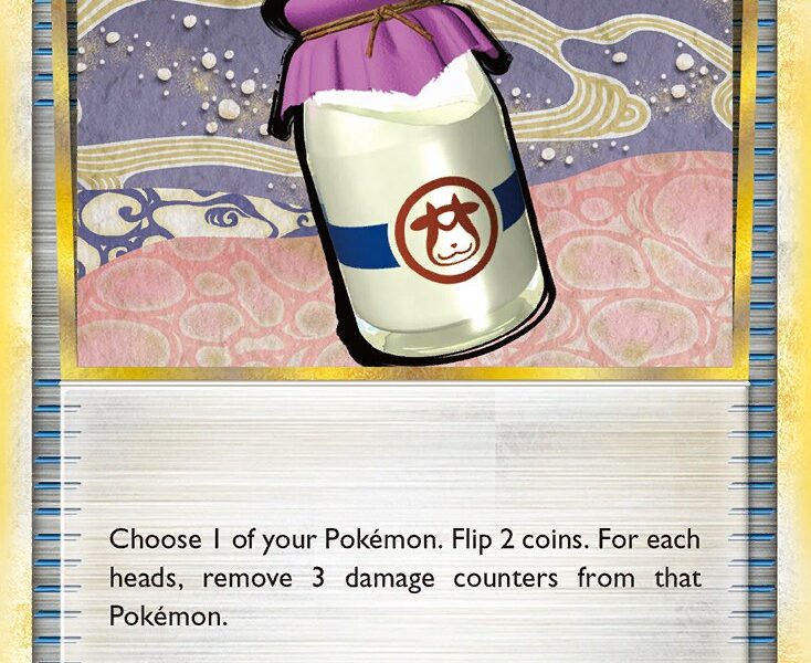 Moomoo Milk Pokemon Kaart