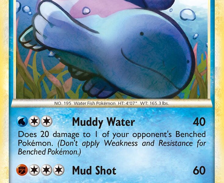Quagsire Pokemon Kaart