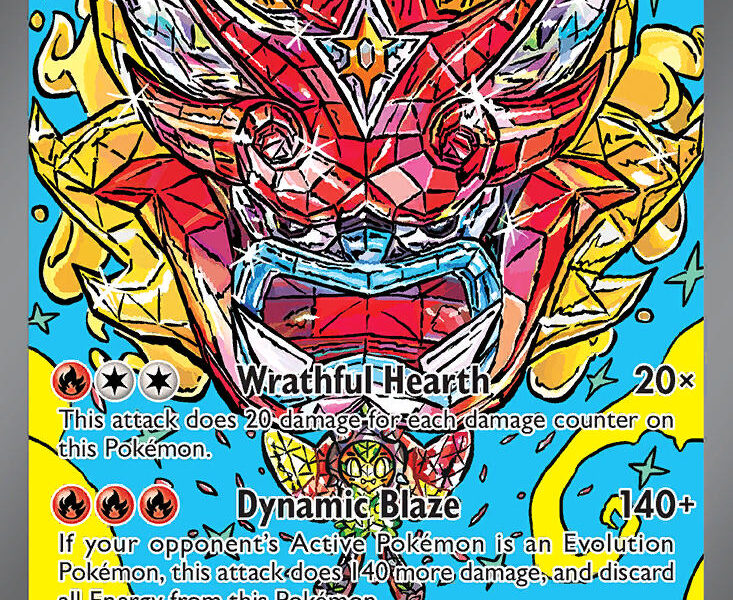 Hearthflame Mask Ogerpon ex Pokemon Kaart