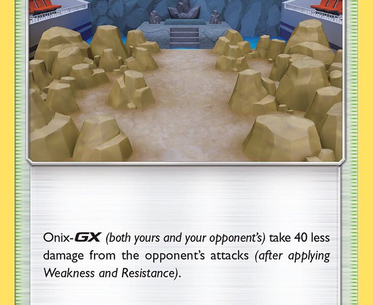 Brock’s Pewter City Gym Pokemon Kaart