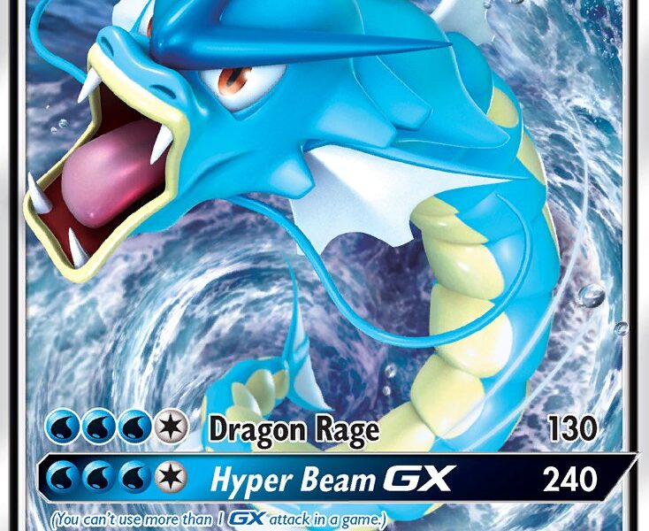 Gyarados-GX Pokemon Kaart