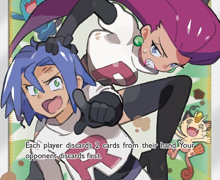 Jessie & James Pokemon Kaart