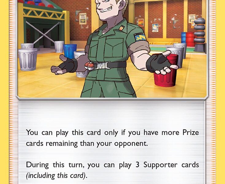 Lt. Surge’s Strategy Pokemon Kaart