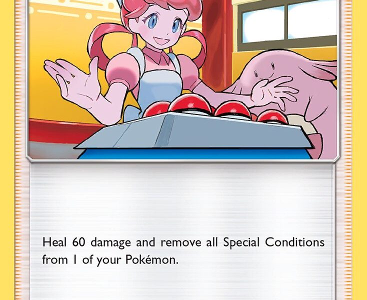 Pokémon Center Lady Pokemon Kaart