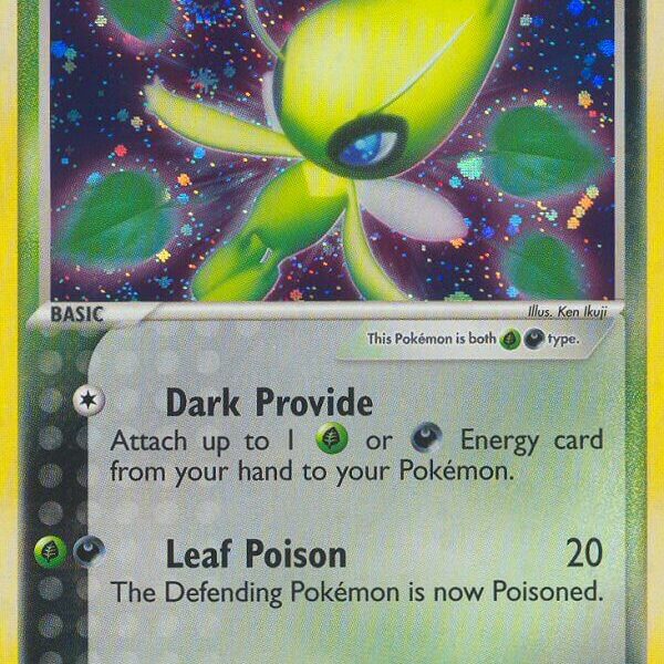 Dark Celebi Pokemon Kaart