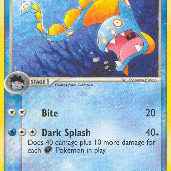 Huntail Pokemon Kaart