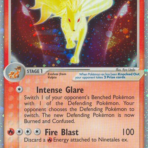 Ninetales ex Pokemon Kaart