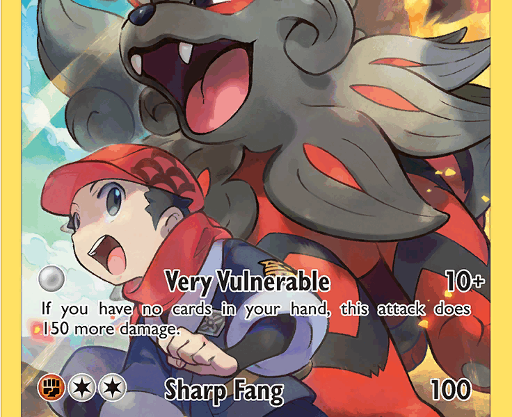 Hisuian Arcanine Pokemon Kaart