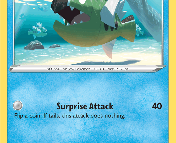 Hisuian Basculin Pokemon Kaart
