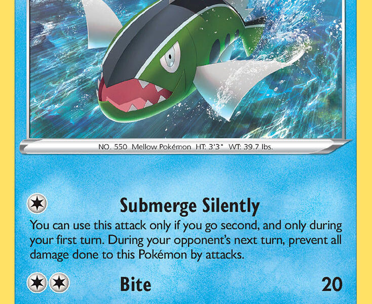 Hisuian Basculin Pokemon Kaart