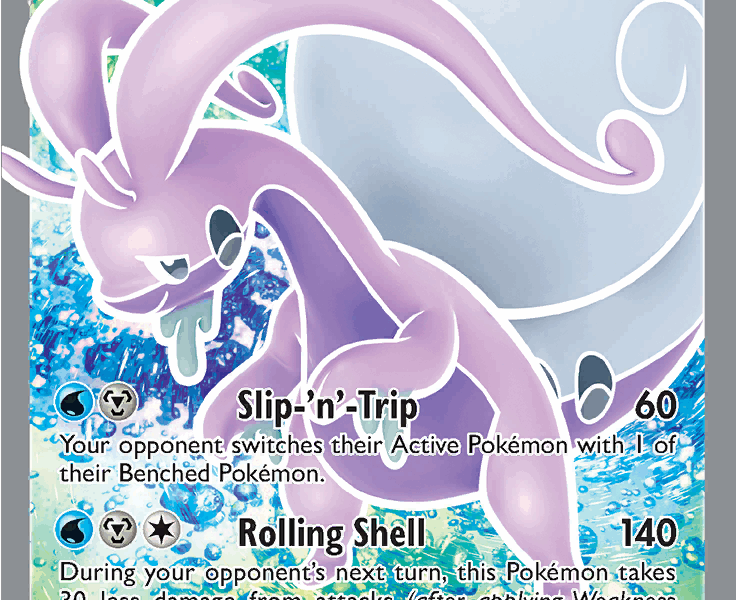 Hisuian Goodra V Pokemon Kaart