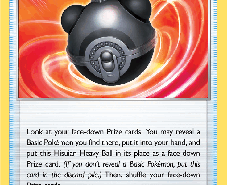 Hisuian Heavy Ball Pokemon Kaart