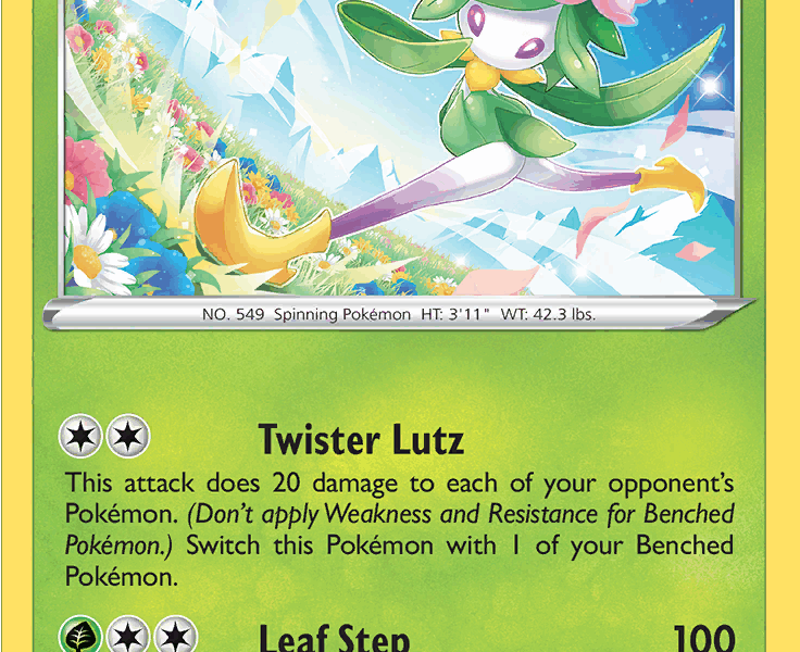 Hisuian Lilligant Pokemon Kaart