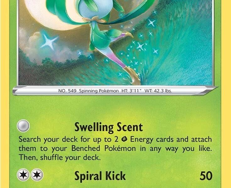 Hisuian Lilligant Pokemon Kaart