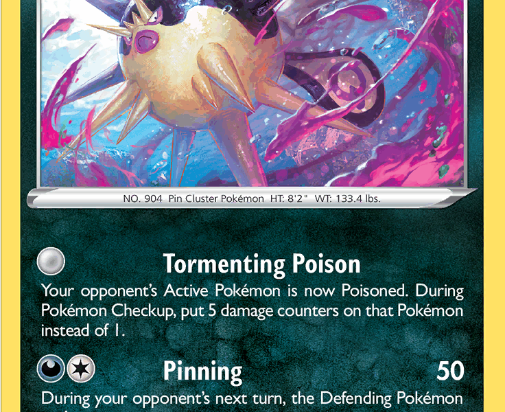 Hisuian Overqwil Pokemon Kaart