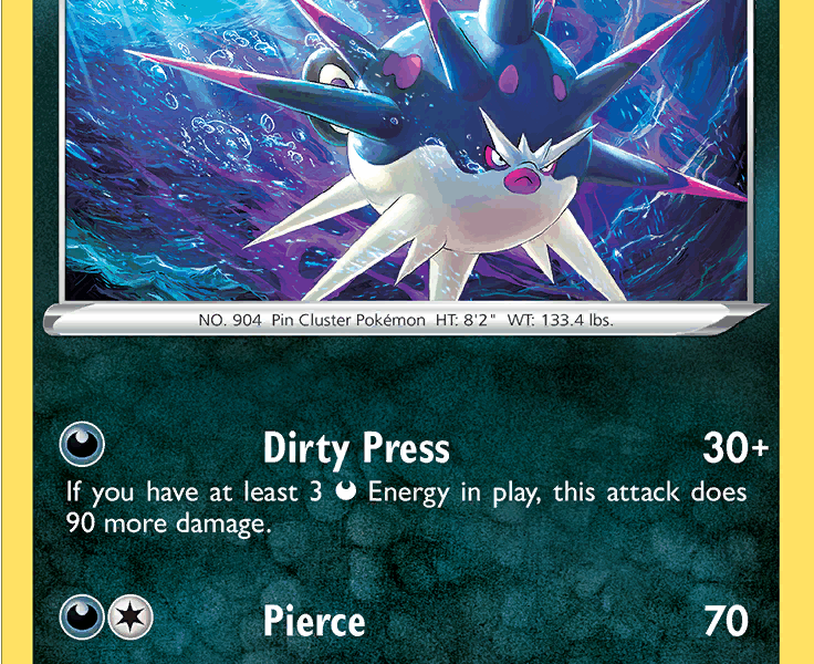 Hisuian Overqwil Pokemon Kaart