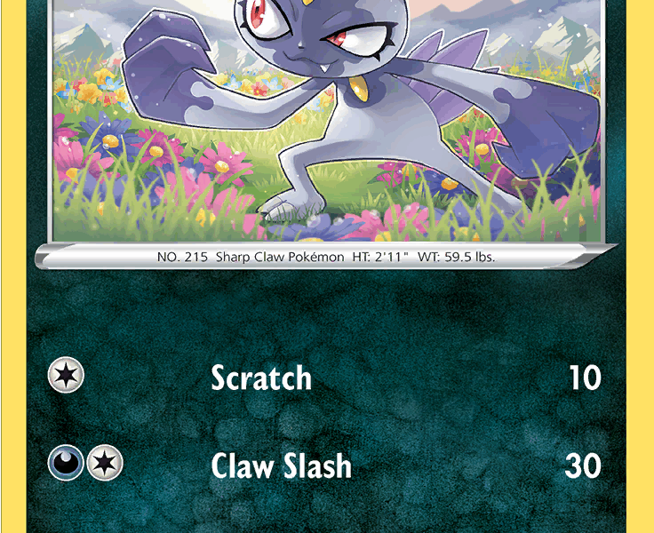 Hisuian Sneasel Pokemon Kaart