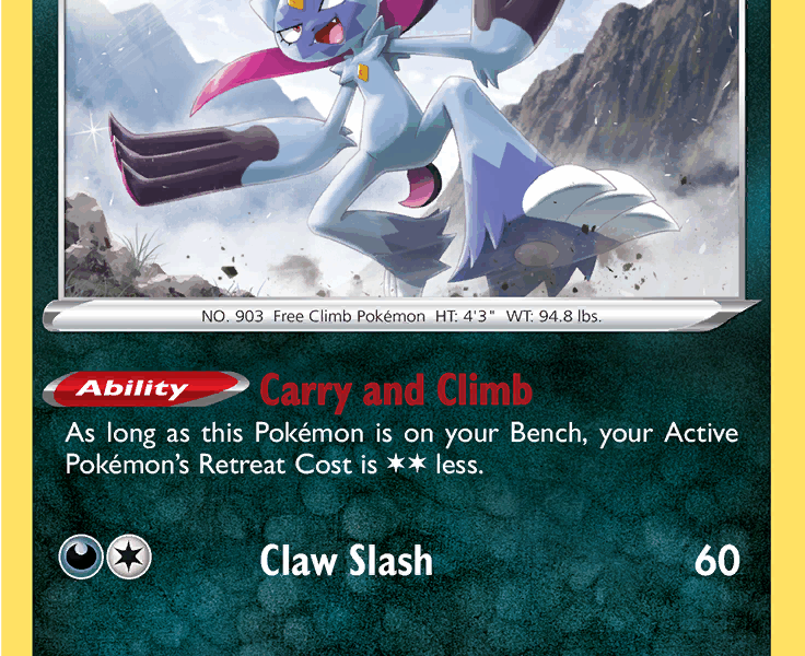 Hisuian Sneasler Pokemon Kaart