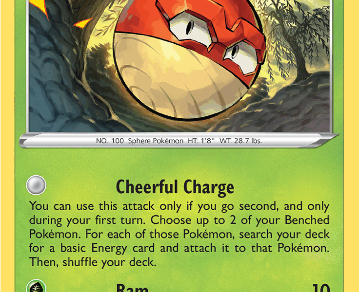 Hisuian Voltorb Pokemon Kaart