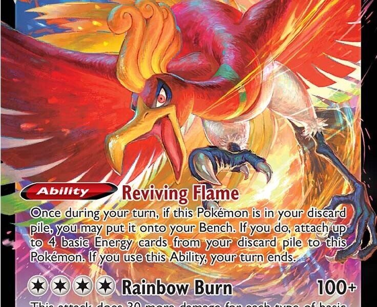 Ho-Oh V Pokemon Kaart