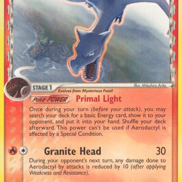 Aerodactyl Pokemon Kaart