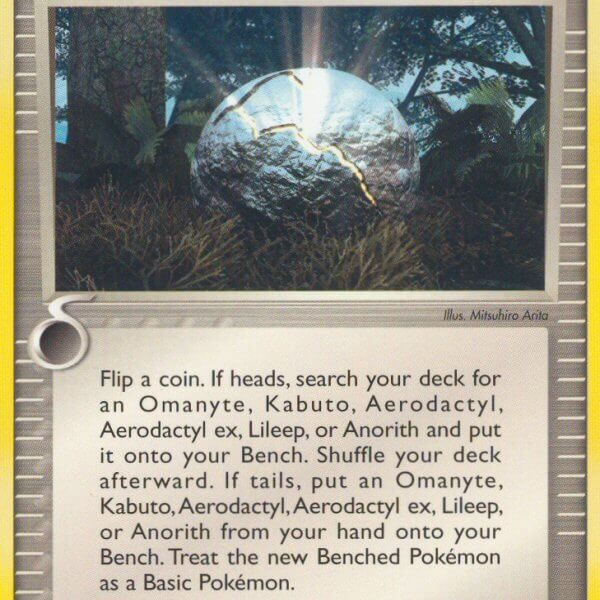 Holon Fossil Pokemon Kaart