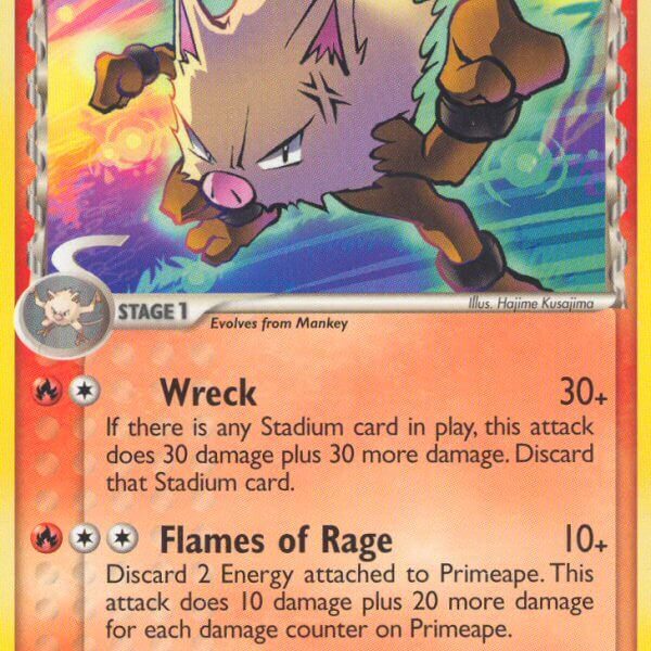 Primeape Pokemon Kaart