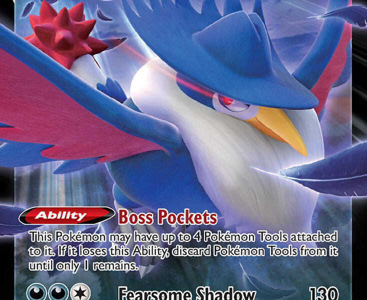 Honchkrow V Pokemon Kaart