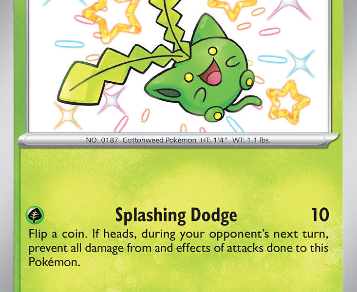 Hoppip Pokemon Kaart