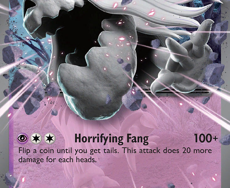 Houndstone ex Pokemon Kaart