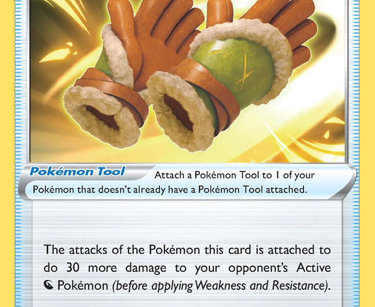 Hunting Gloves Pokemon Kaart