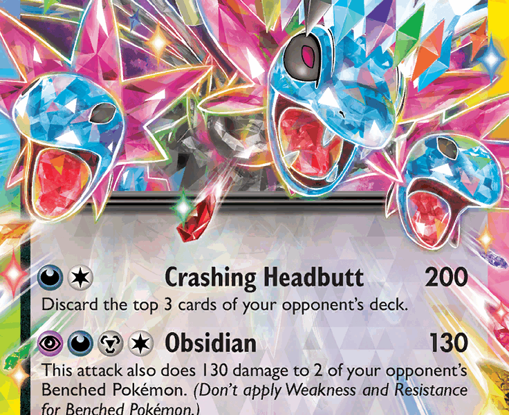 Hydreigon ex Pokemon Kaart